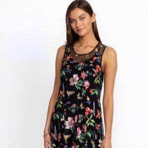 Johnny Was Emilda Mesh Dress, Size S, NWT, Gorgeous colors!